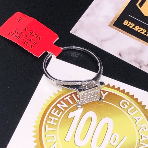 Real diamond designer head turner ring NOT CZ SALE - Picture 8 of 11